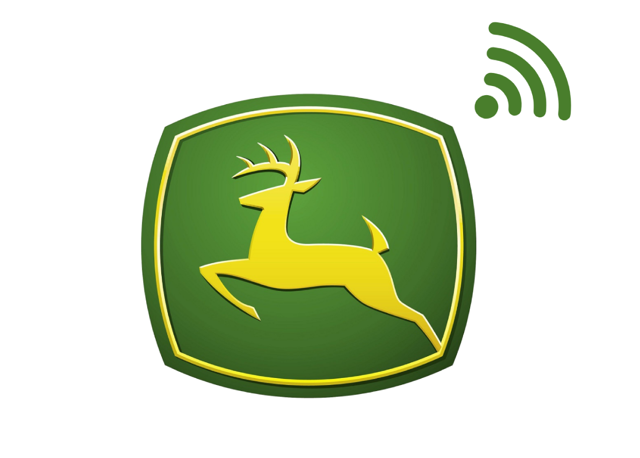 john deere logo with radar