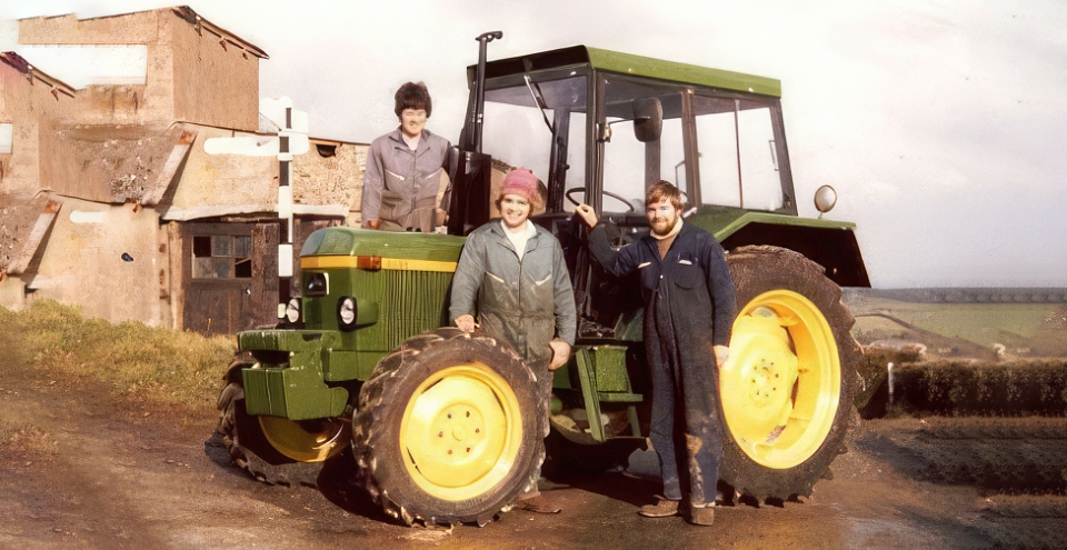 smallridge in the old days by tractor
